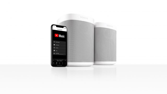 YouTube Music désormais disponible sur Sonos