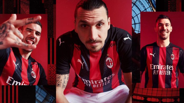PUMA dévoile le nouveau maillot domicile de l'AC Milan