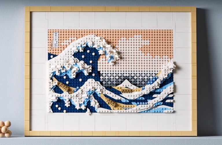La Grande Vague de Kanagawa d’Hokusai… en Lego !