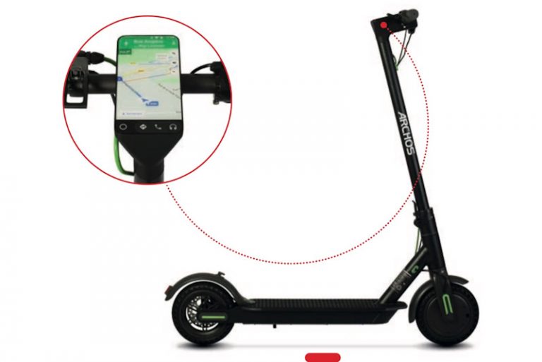Archos connecte les trottinettes