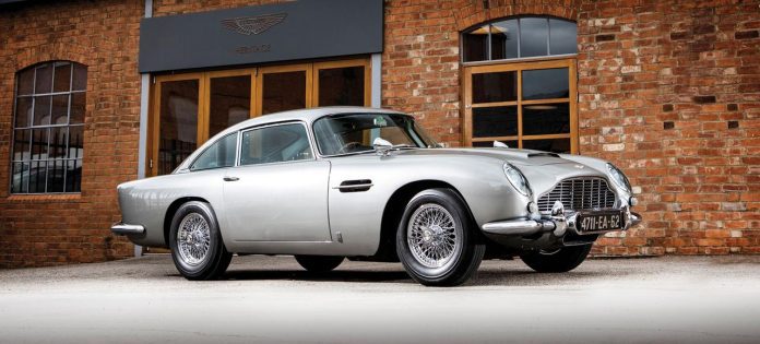 L’Aston Martin de James Bond dans Goldfinger est à vendre