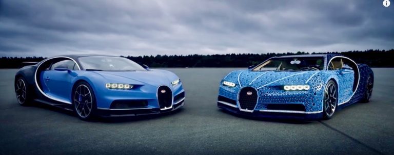 Une Bugatti Chiron LEGO Technic qui roule !