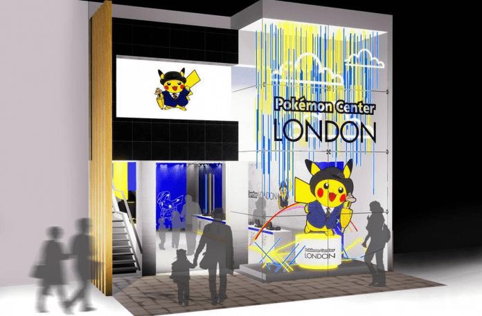 Un Pokémon Center éphémère à Londres en octobre