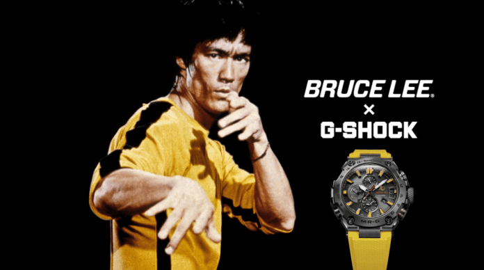 une Casio G-Shock pour Bruce Lee (jaune