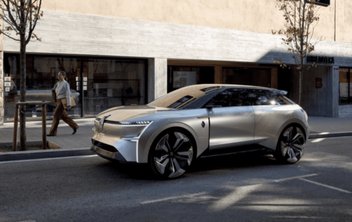 Renault dévoile son concept-car électrique Morphoz