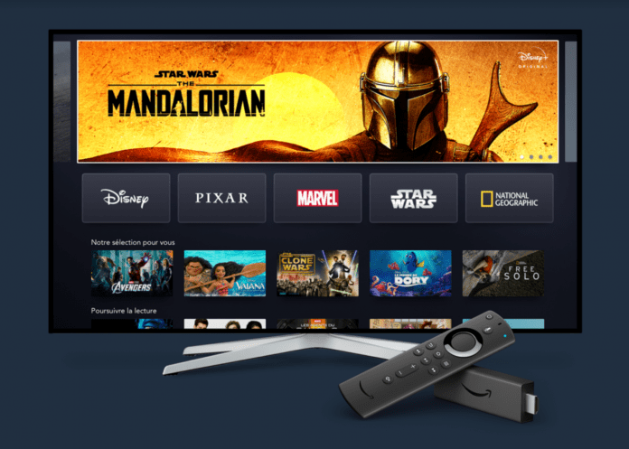 Disney+ arrive (aussi) sur Amazon Fire TV Stick et les tablettes Fire