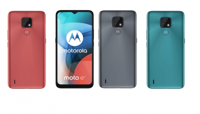 Motorola dévoile le nouveau moto e7