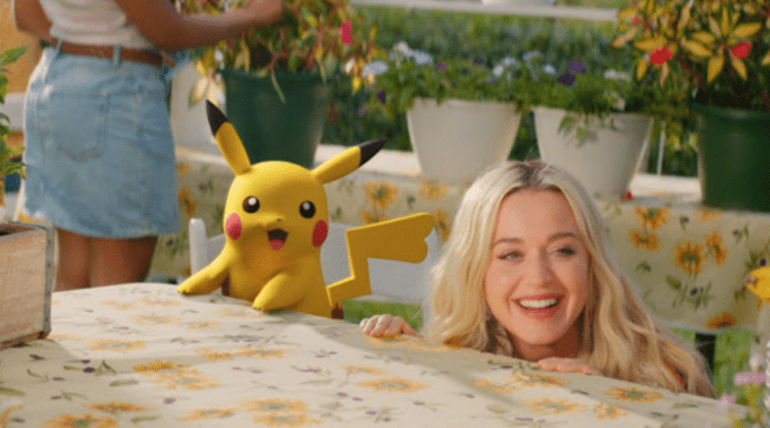 Katy Perry dévoile son nouveau clip « Electric »... avec Pokemon !