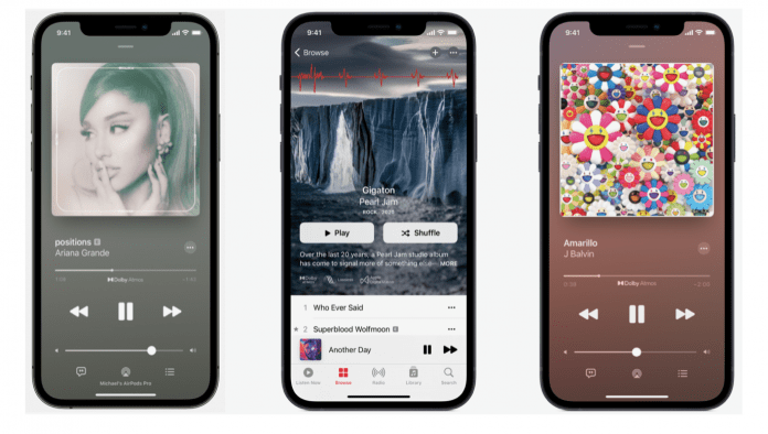 Apple Music met plus de 75 millions de chansons en format Lossless et en Audio Spatial