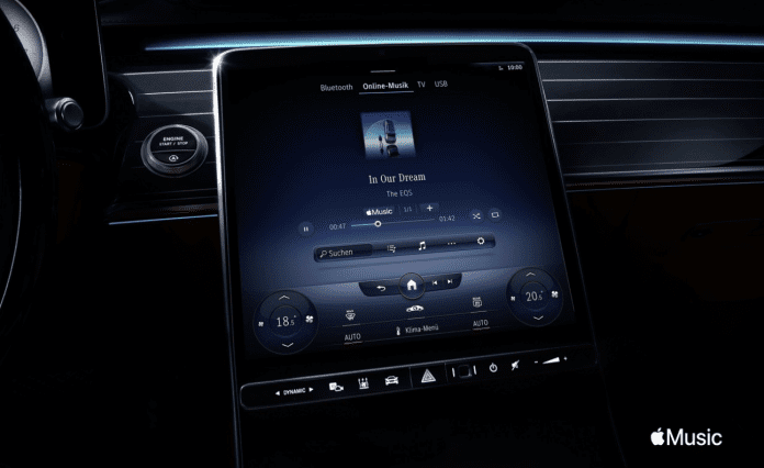 Mercedes-Benz ajoute Apple Music à bord des modèles EQS