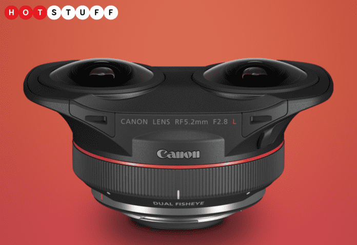 L'objectif fisheye génial de Canon vous permet de filmer du contenu 3D VR avec un EOS R5