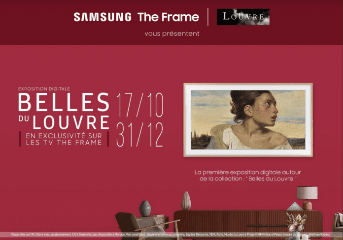 Samsung The Frame fait entrer les « Belles du Louvre » dans votre salon