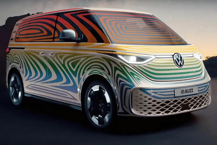 Le VW Microbus revient à la vie en tant que van hippie électrique ID Buzz en mars prochain