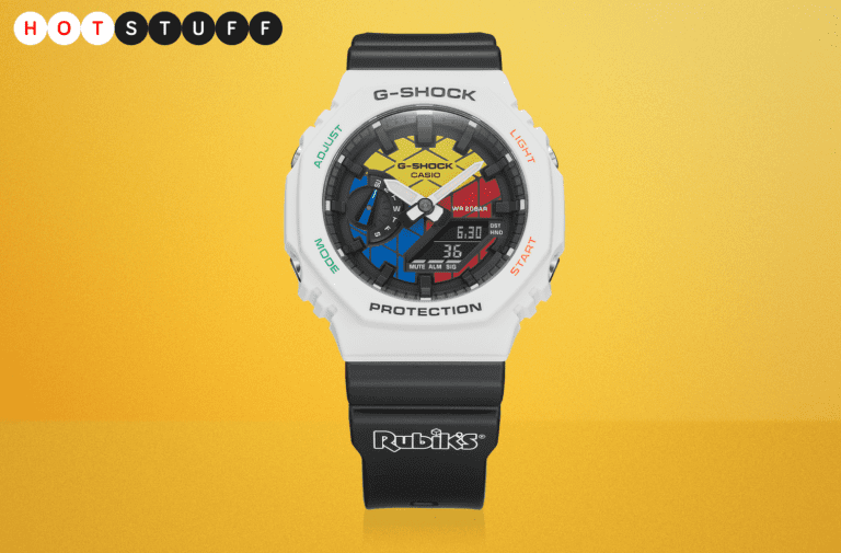 G-SHOCK sort une montre en édition spéciale avec Rubik’s Cube