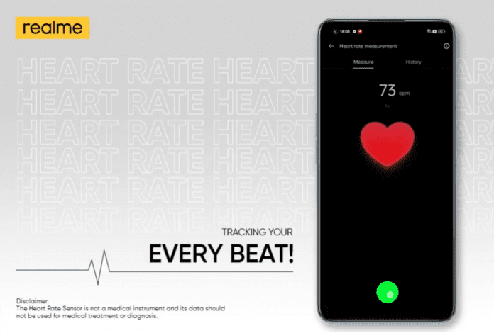 Le prochain Realme 9 Pro+ pourra mesurer votre fréquence cardiaque