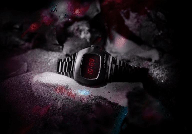 Un look futuriste pour la montre PSR d’Hamilton