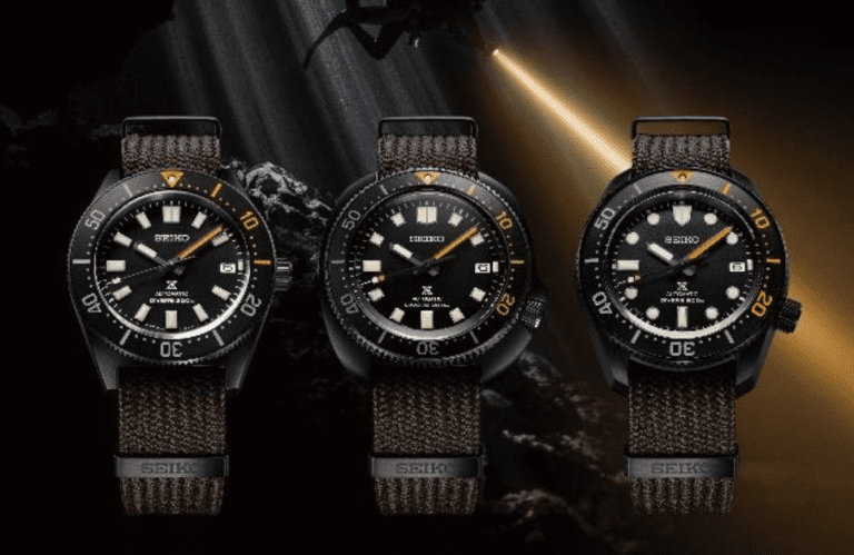 Des éditions limitées Prospex « Black Series » pour Seiko