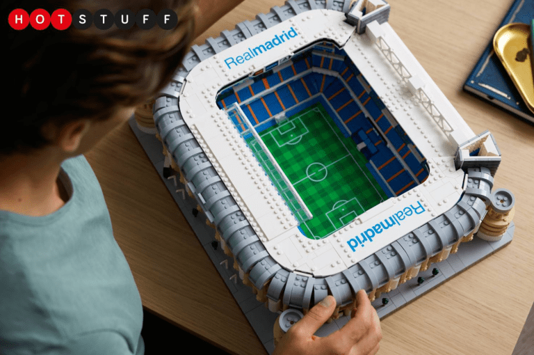 Lego joue au Galactico avec un Santiago Bernabéu à construire