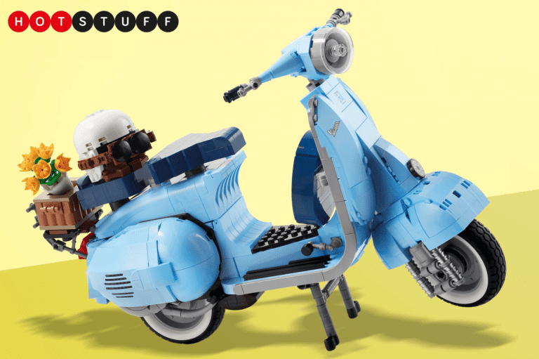 Ciao ! Lego immortalise une icône du design italien, le Vespa 125