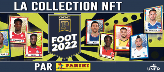 Une collection Panini de stickers NFT dédiée au football français