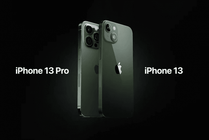Apple met ses iPhone 13 et 13 Pro au vert