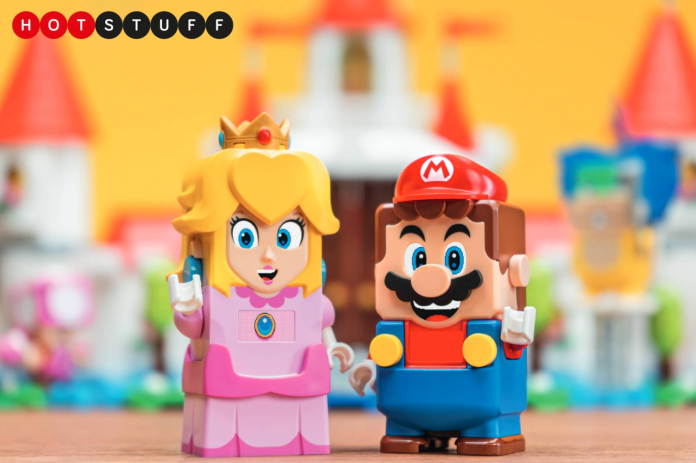 Princess Peach passe en Lego Super Mario