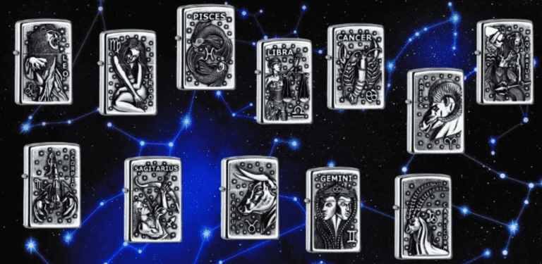 Un Zippo marqué de votre signe astrologique