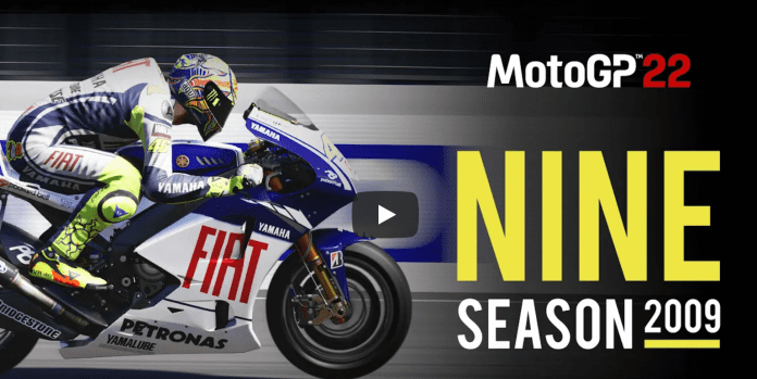 MotoGP 22 présente son mode NINE Saison 2009