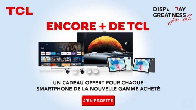 TCL propose une offre 100% gagnante pour la sortie de sa Série 30