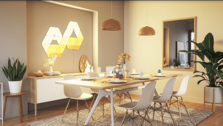 Célébrer Pâques, la fête des lumières avec les panneaux lumineux Nanoleaf