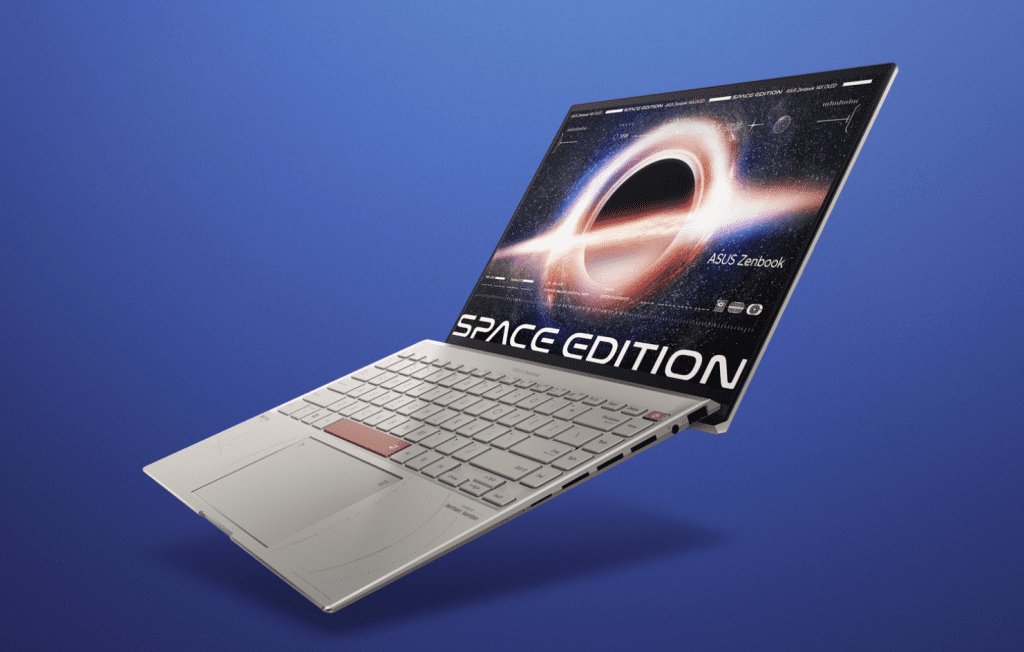 Asus ZenBook 14X Space Edition, un PC portable à double écran pour les
