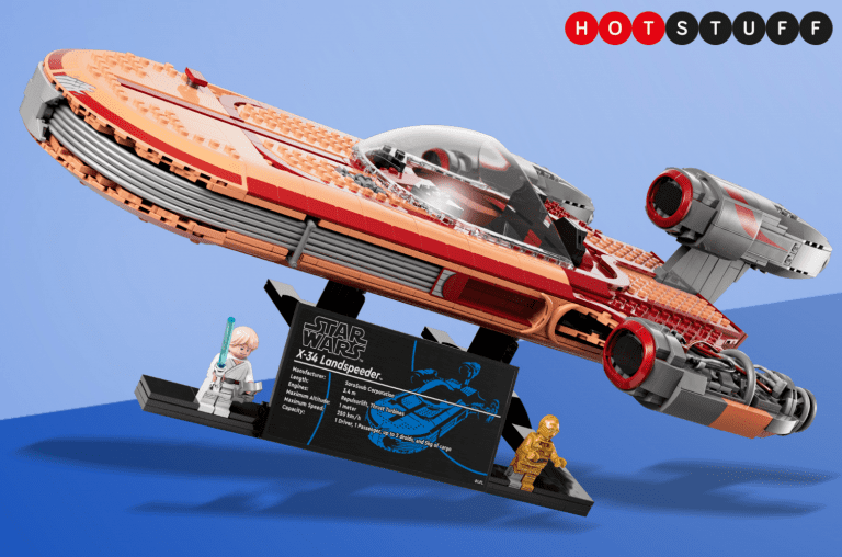 Lego dévoile le kit Star Wars Landspeeder de 1890 pièces que vous recherchiez