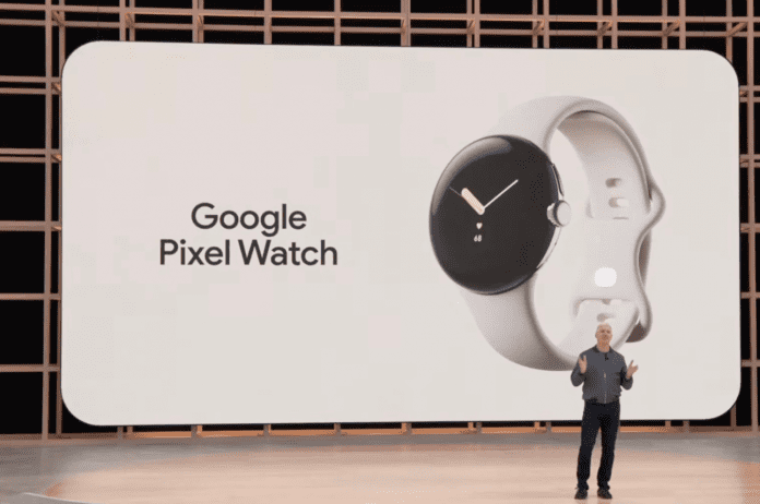 Google officialise sa Pixel Watch pour octobre prochain