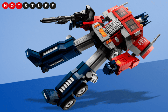 Ce Lego Transformers Optimus Prime est plus qu'il n'y paraît