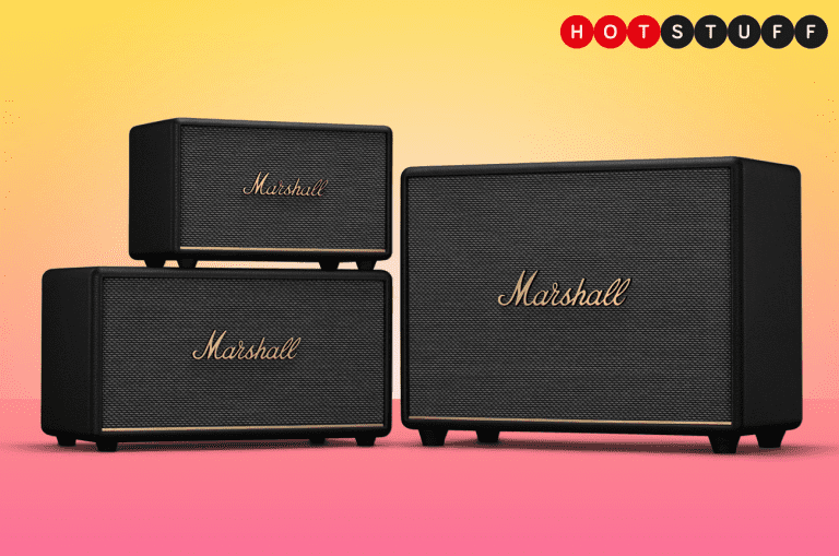 Le trio de nouvelles enceintes de Marshall atterrit juste à temps pour la fête de la musique