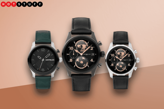 La nouvelle montre connectée de luxe Summit 3 de Montblanc est équipée de Wear OS 3