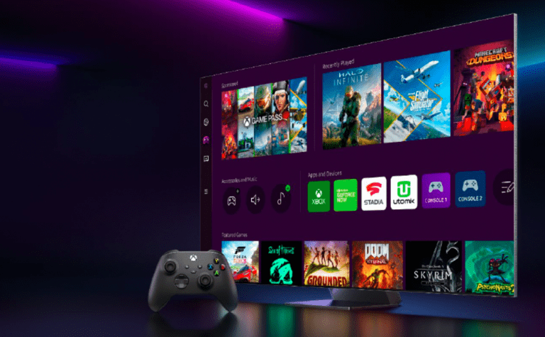 Le Gaming Hub Samsung disponible sur les Smart TV Samsung et Smart Monitor 2022