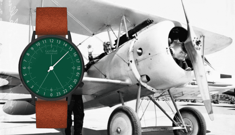 GUSTAVE & cie présente une montre hommage à Antoine de Saint-Exupéry