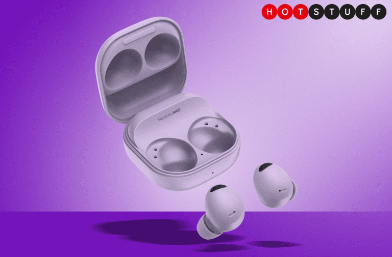Les Galaxy Buds 2 Pro sont des écouteurs intra-auriculaires haut de gamme violets (et pourquoi pas ?)