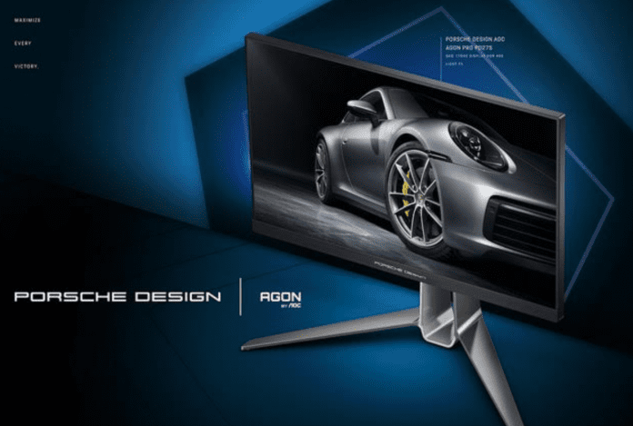 Un nouveau moniteur gaming signé Porsche Design et AGON by AOC