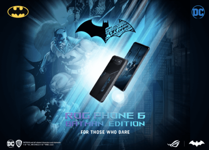 Une édition exclusive Batman pour le ROG Phone 6