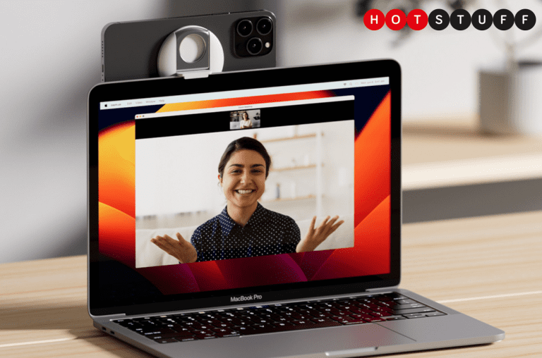 Le nouveau support iPhone de Belkin pour Mac permet de passer de superbes appels vidéo