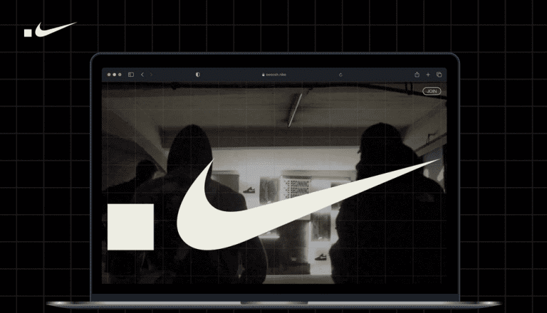 Sur Nike .SWOOSH, collectionnez des chaussures ou des maillots virtuels