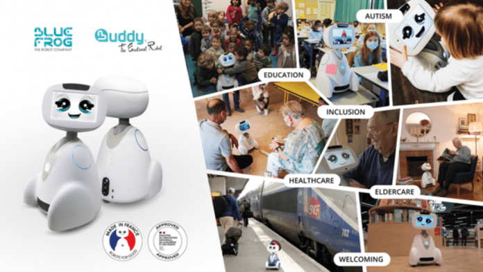 CES 2023 : le robot émotionnel Buddy de Blue Frog Robotics est de retour
