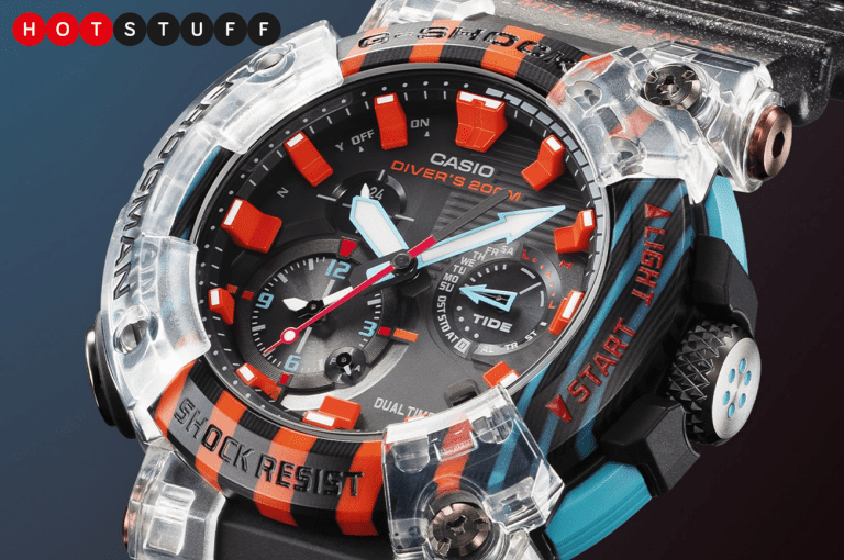 Un jeu de couleurs mortel pour le 30e anniversaire de la G-Shock Frogman