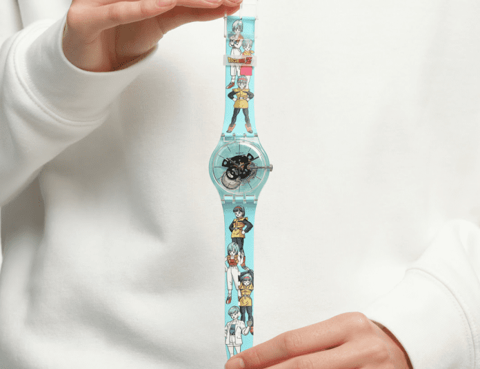 Créez votre propre montre  Swatch X Dragon Ball Z personnalisée