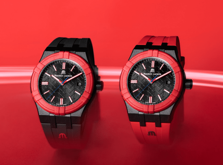 Une Maurice Lacroix Aikon avec  Mahindra Racing