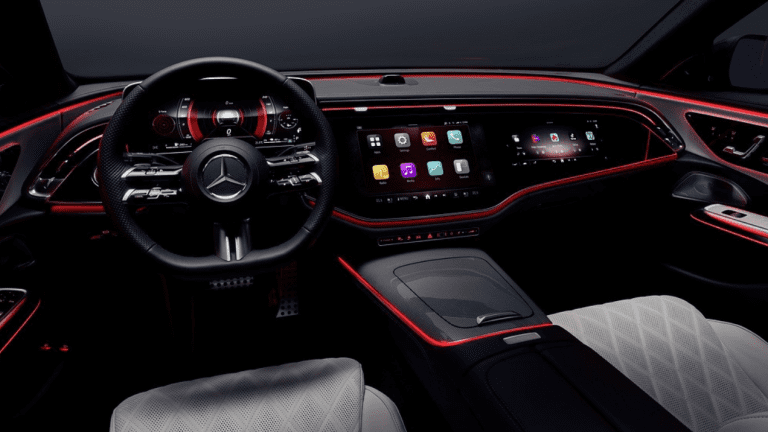 Nouvelle Mercedes Classe E : immersive, interactive, intelligente