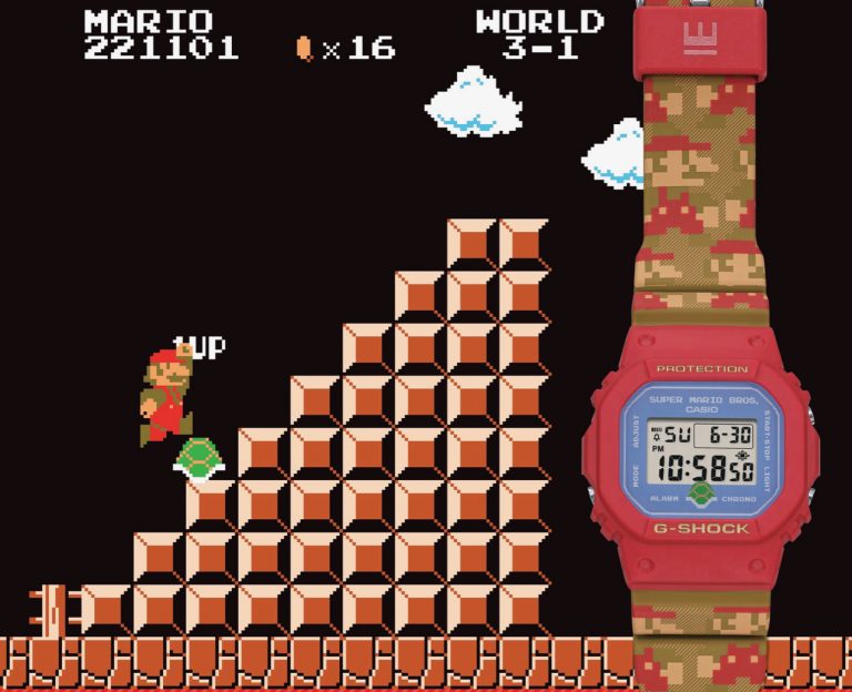 [G-SHOCK] dévoile sa nouvelle collaboration avec Super Mario Bros !