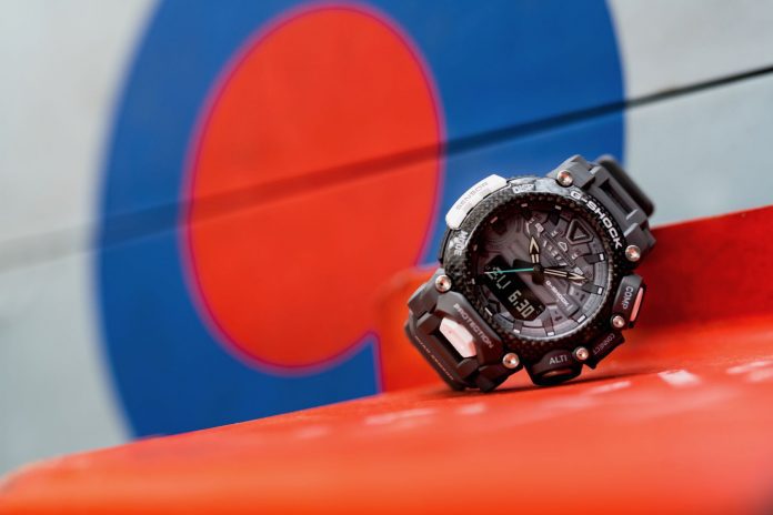 G-Shock dévoile une nouvelle GravityMaster en collaboration avec la Royal Air Force
